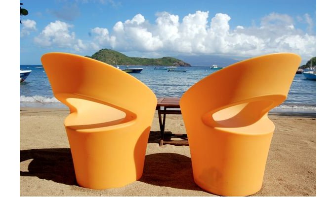 Charming Beach front Hotel in Les Saintes Islands, Guadeloupe