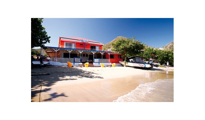 Charming Beach front Hotel in Les Saintes Islands, Guadeloupe