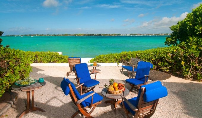 Mauritius Beachfront villa rentals  with private pool Grand Bay