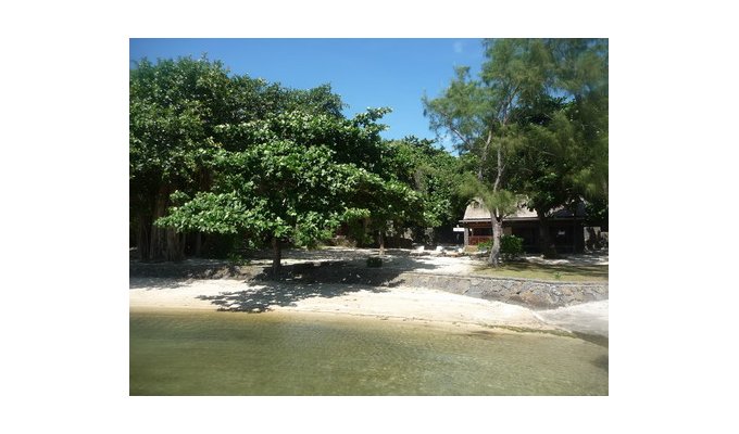 2 Cottages holiday rentals on the Beach  of Trou d'Eau Douce, Mauritius