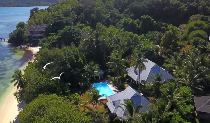 Seychelles Villa Rentals in Cerf Island with private pool