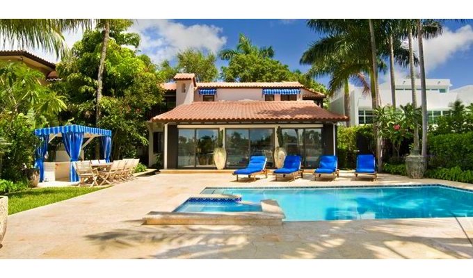 Vacation Rental Villa Miami Beach Florida