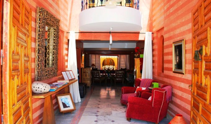 Room of luxury villa in Marrakech 