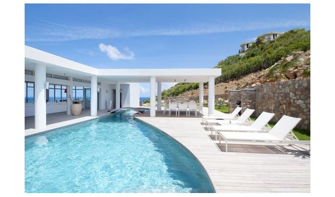 Luxury St. Maarten Villa Rentals in Oyster Pond with private pool - Netherlands Antilles