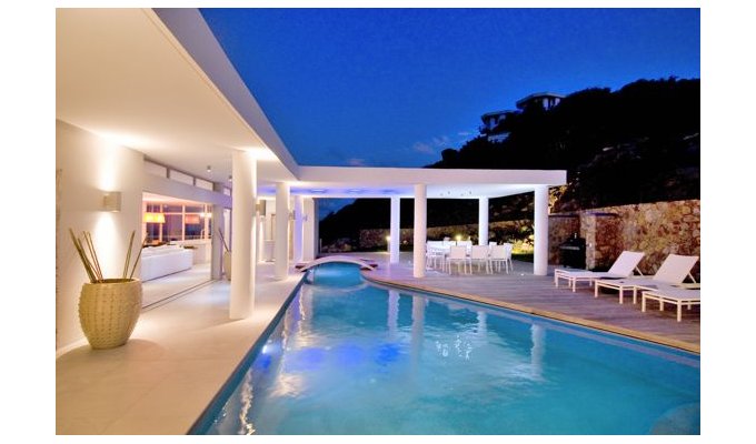 Luxury St. Maarten Villa Rentals in Oyster Pond with private pool - Netherlands Antilles