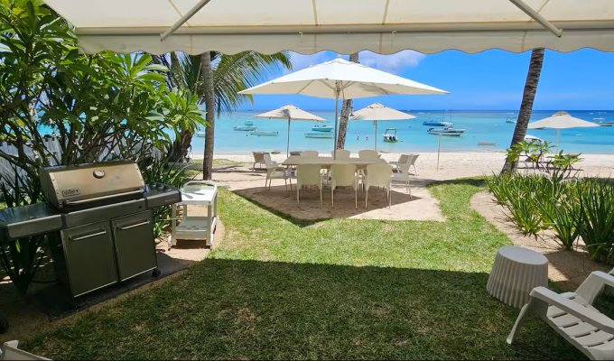 Mauritius Beach Bungalow rental in Trou aux Biches close to Grand Bay with staff