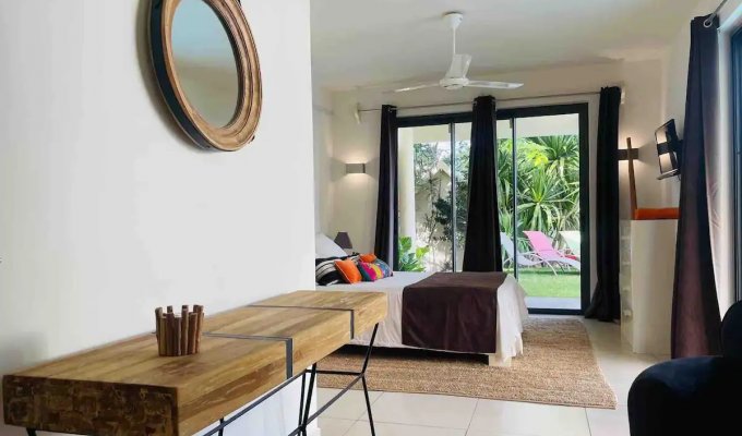 Mauritius villa rental Mont Choisy Beach & golf 200 m  pool & staff