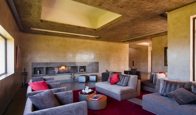 Suite of luxury hotel in Marrakech