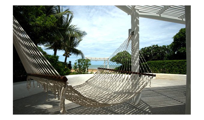 Beachfront House in luxury Resort