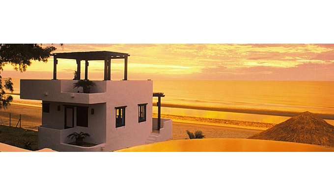 Beachfront House in luxury Resort