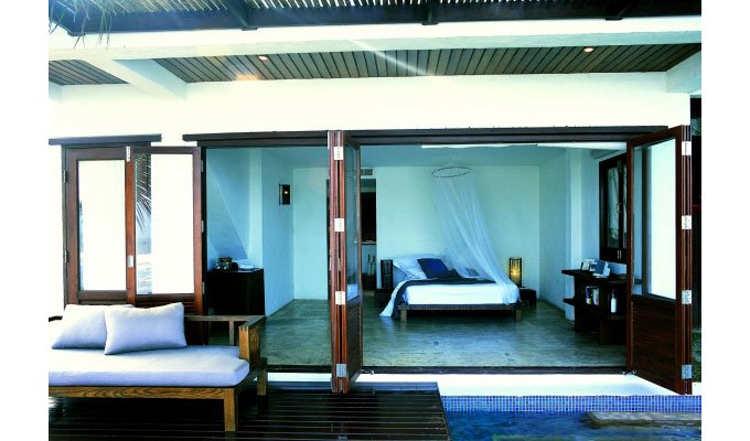 Beachfront luxury suites