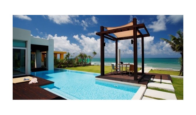 Beachfront Luxury villa Rentals, private pool & staff, Phuket Resort & Spa