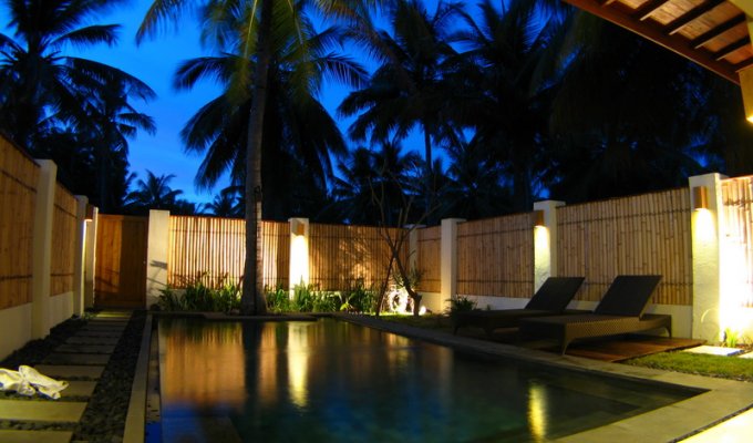 Rental Villa with private tropical garden, just minutes from white sand beaches.