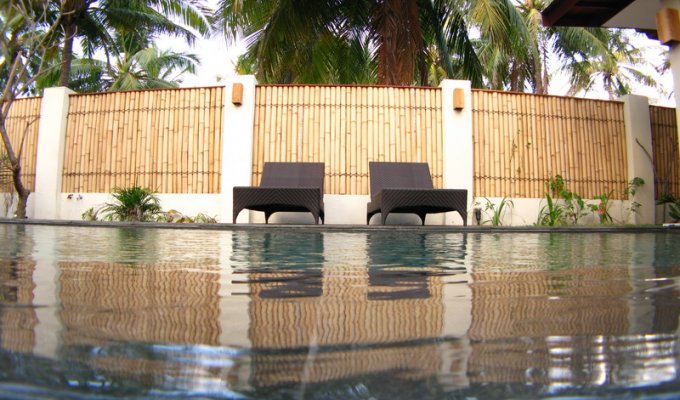 Rental Villa with private tropical garden, just minutes from white sand beaches.