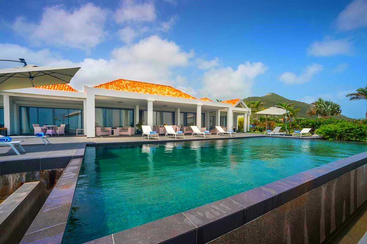 SaintMartin Orient Bay Villa Vacation Rentals pool
