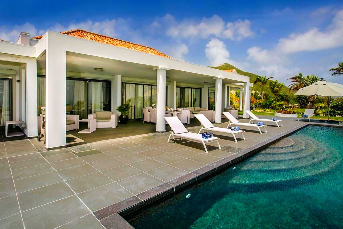 SaintMartin Orient Bay Villa Vacation Rentals pool
