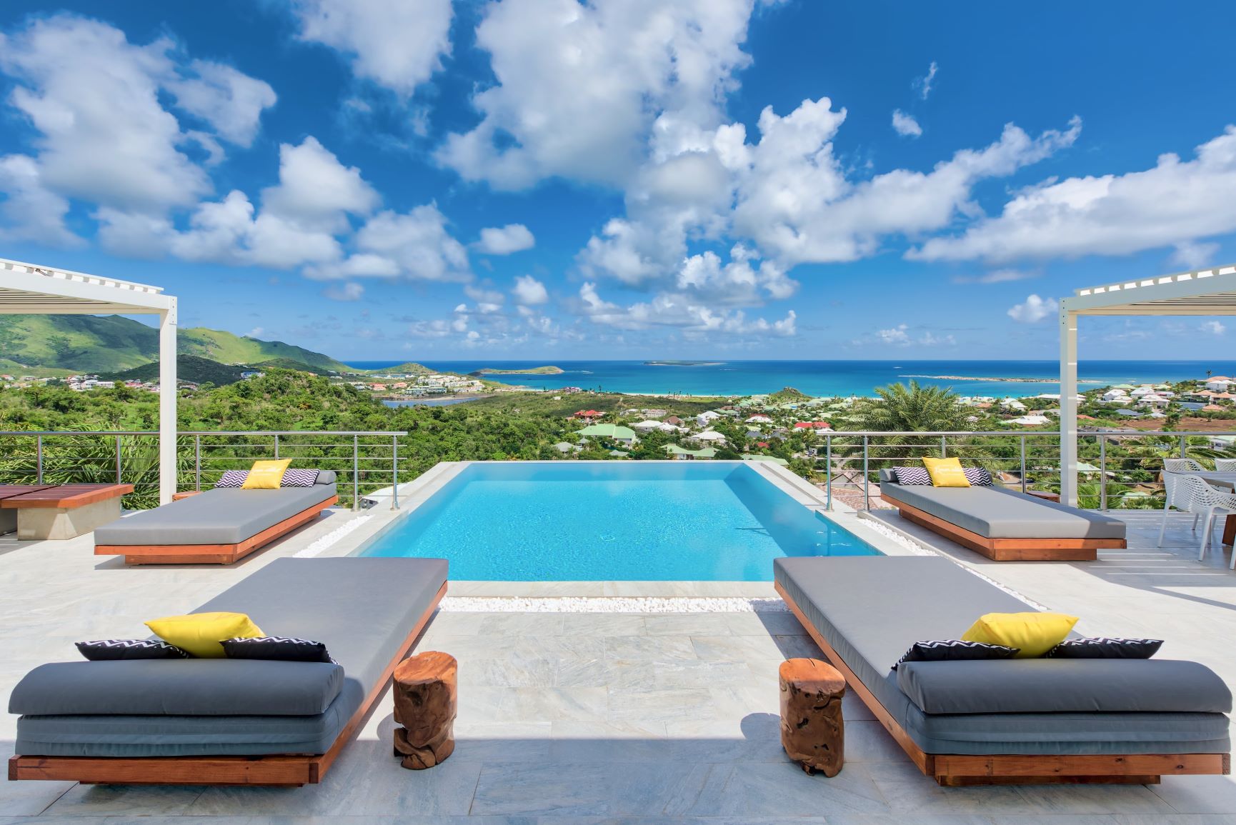 St Martin Luxury villa Vacation Rentals Orient Bay pool