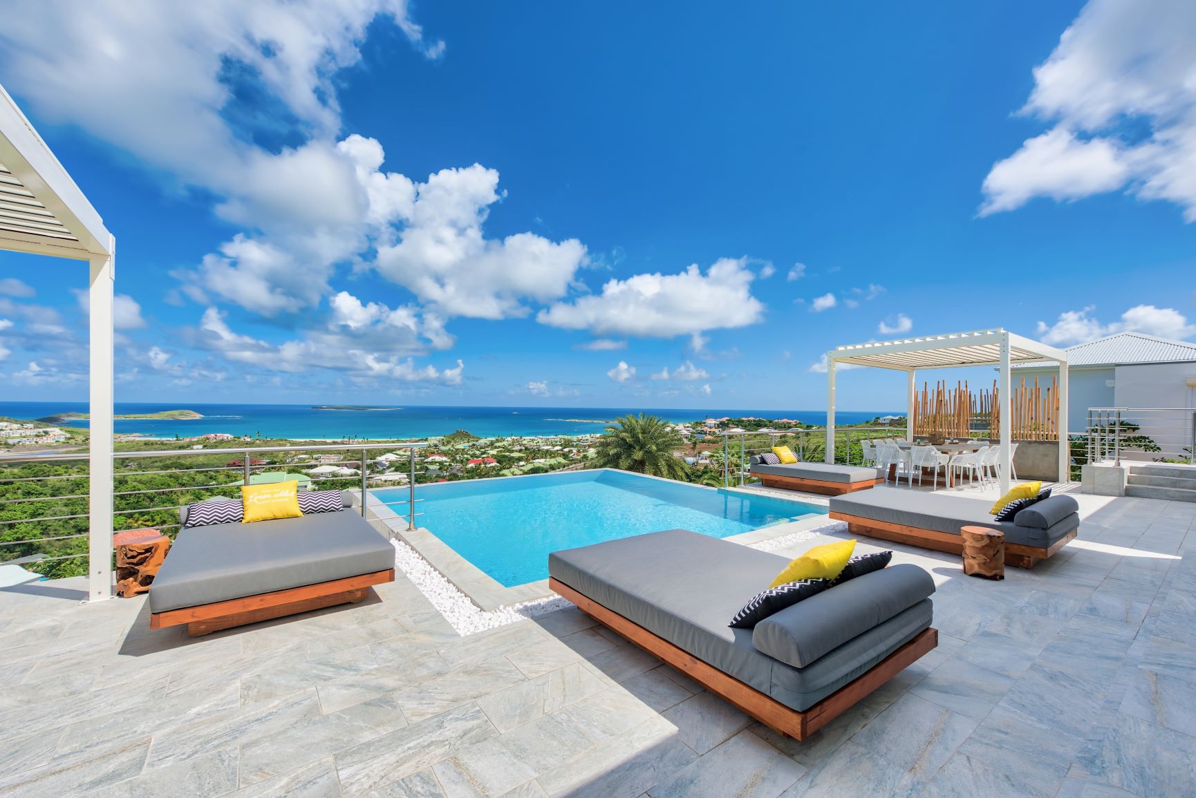St Martin Luxury villa Vacation Rentals Orient Bay pool