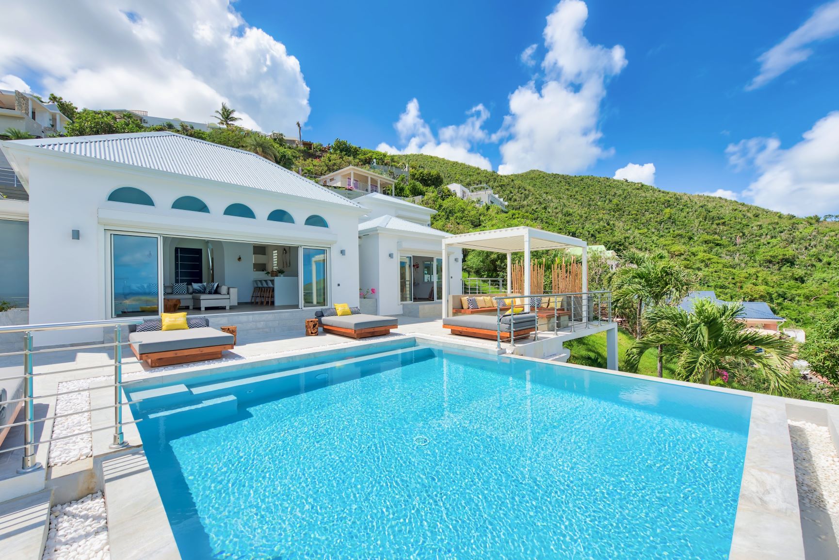 St Martin Luxury villa Vacation Rentals Orient Bay pool