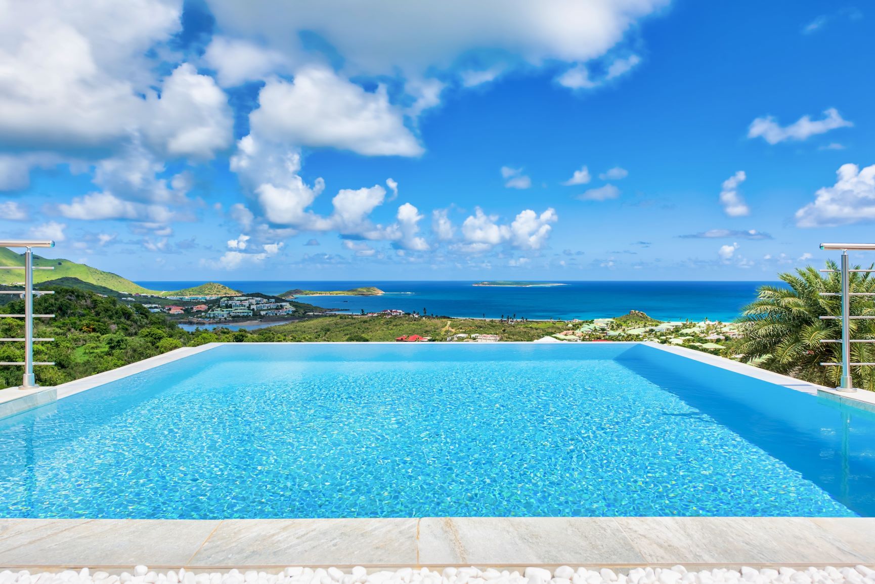 St Martin Luxury villa Vacation Rentals Orient Bay pool