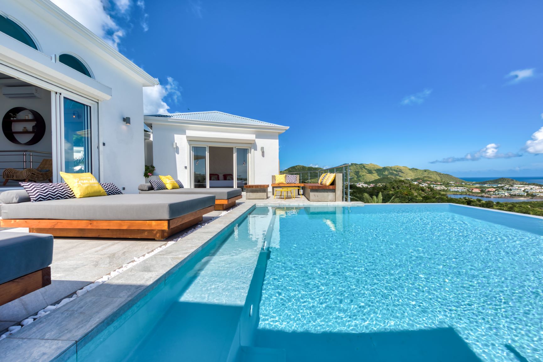 St Martin Luxury villa Vacation Rentals Orient Bay pool