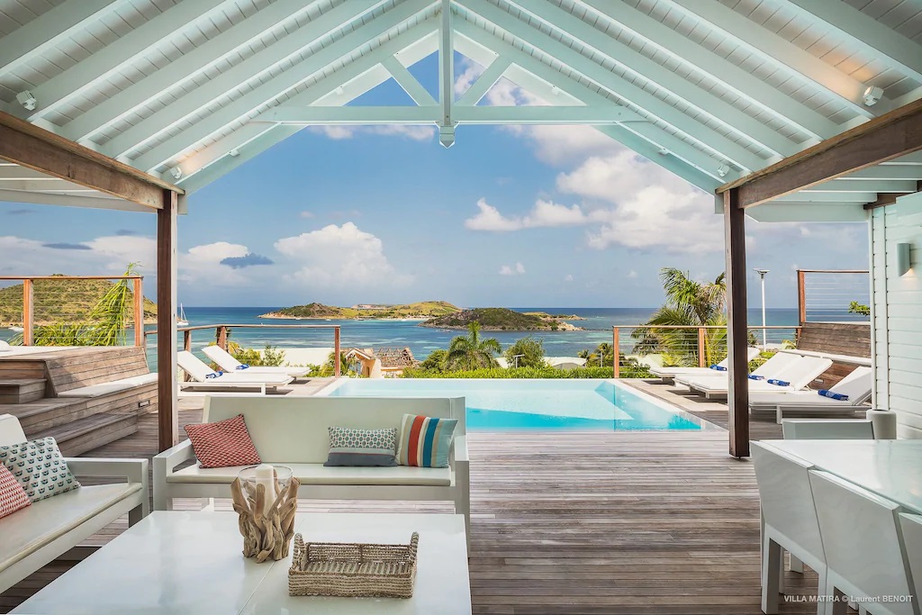 St Martin Villa Vacation Rental in Orient Bay 3 Kayaks heated pool[....]