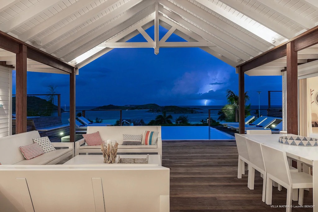 St Martin Villa Vacation Rental in Orient Bay 3 Kayaks heated pool[....]