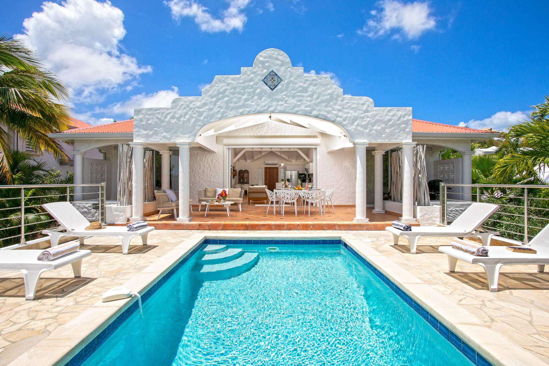 St Martin Orient Bay Villa rentals with private pool