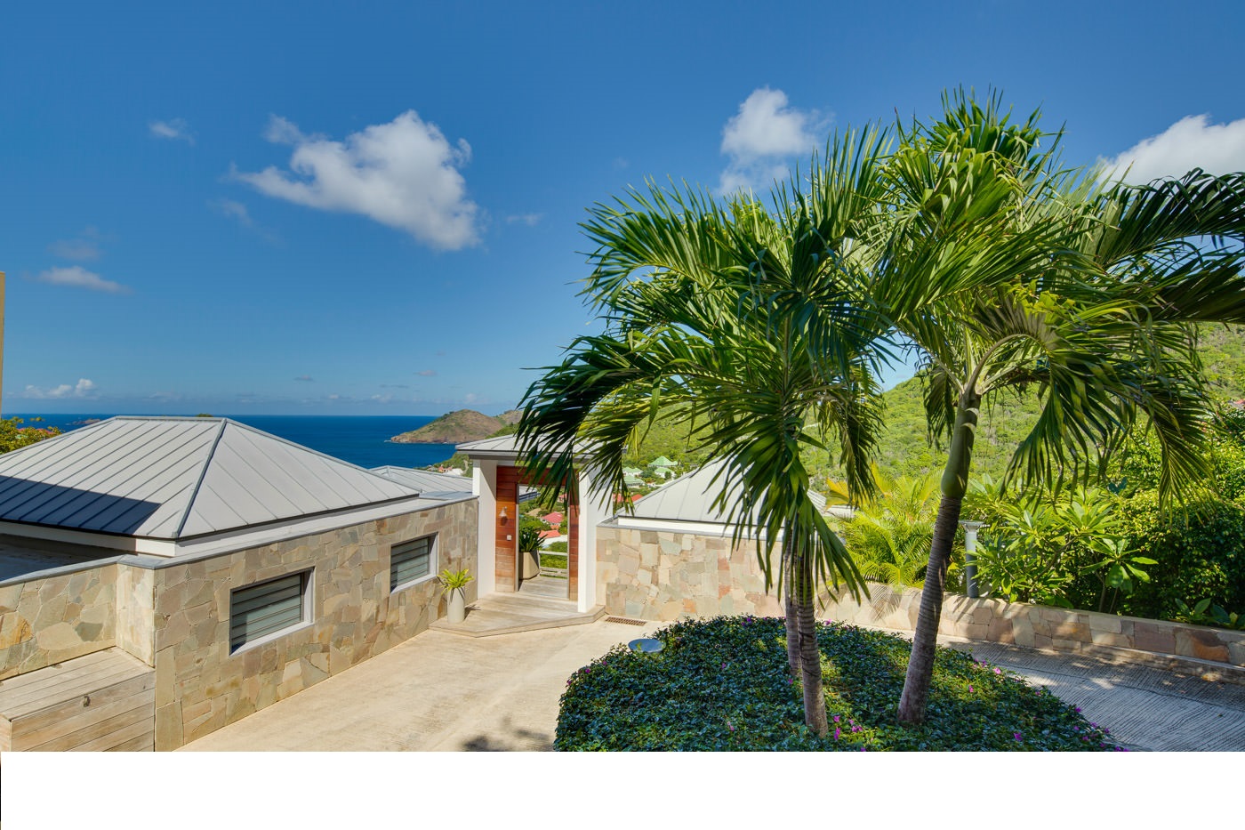 St Barth Villa Rental Flamands Ocean view private Pool
