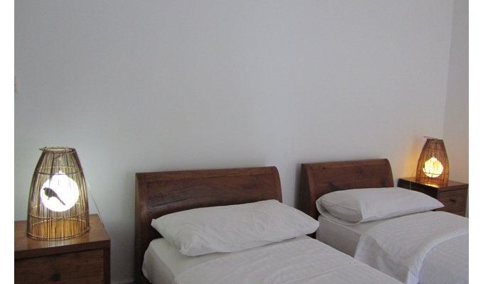 Lombok, Location Villa privée dans un complexe hotelier près de la mer.
