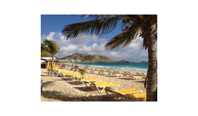 St Martin Condo Vacation Rentals on the beach - Orient Bay - Caribbean -  FWI