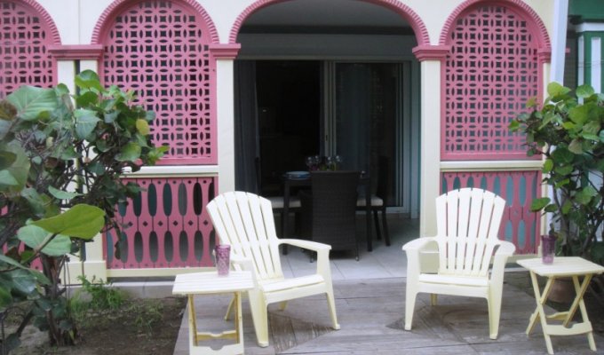 St Martin Condo Vacation Rentals on the beach - Orient Bay - Caribbean -  FWI