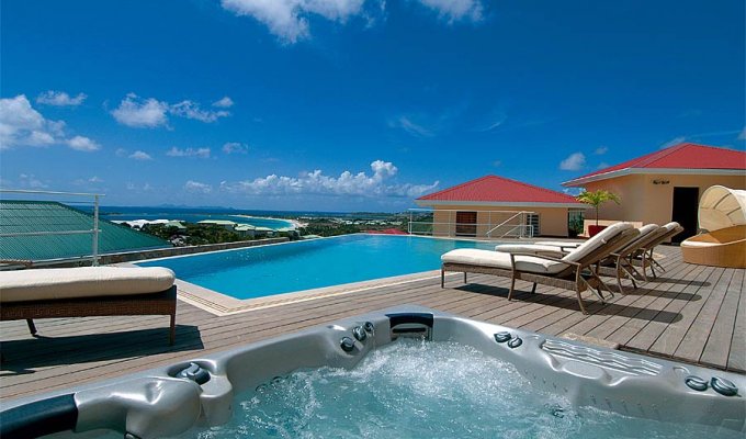 St Martin Park View Villa rentals with Pool & Jacuzzi