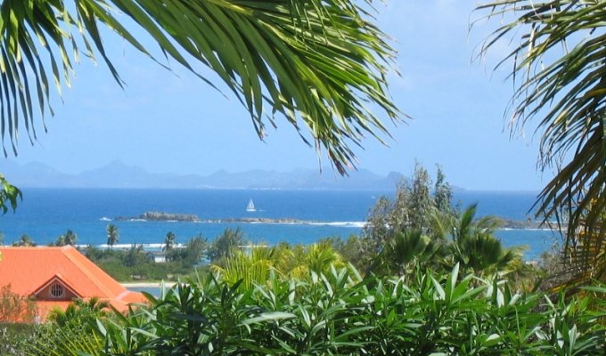 St Martin Villa Vacation Rentals with private pool Orient Bay Hillside FWI
