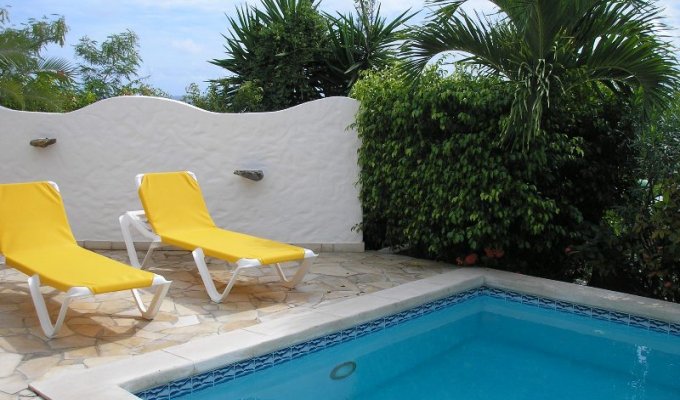St Martin Villa Vacation Rentals with private pool Orient Bay Hillside FWI