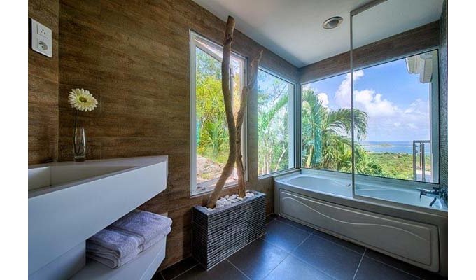 St Martin Seaview luxury Villa Rentals with pool - Orient Bay - Caribbean - FWI