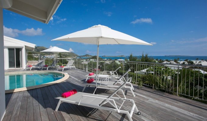 St Martin Orient Bay Villa rentals with private pool ocean view