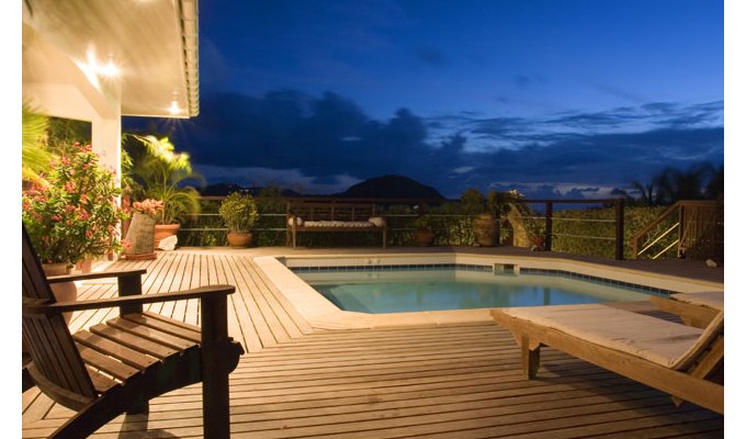 St Barts Villa Vacation Rentals with private pool - Camaruche  - FWI