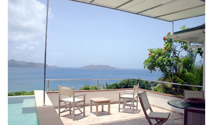 Seaview St Barts Luxury Villa Vacation Rentals with private pool - Pointe Milou - FWI