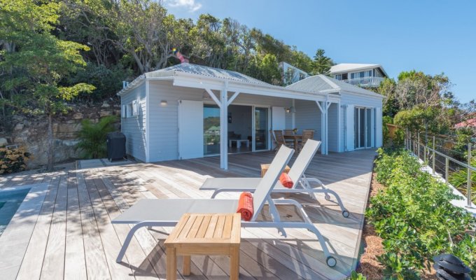 St Barth Villa Rental Colombier Ocean view private Pool