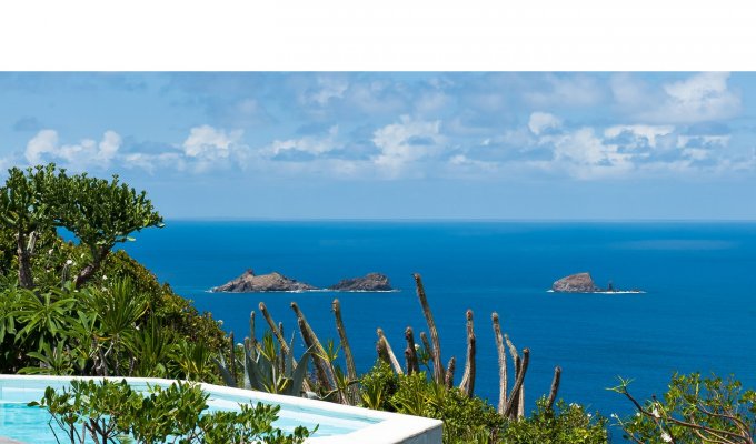 Seaview St Barts Luxury Villa Vacation Rentals with private pool - Colombier - FWI