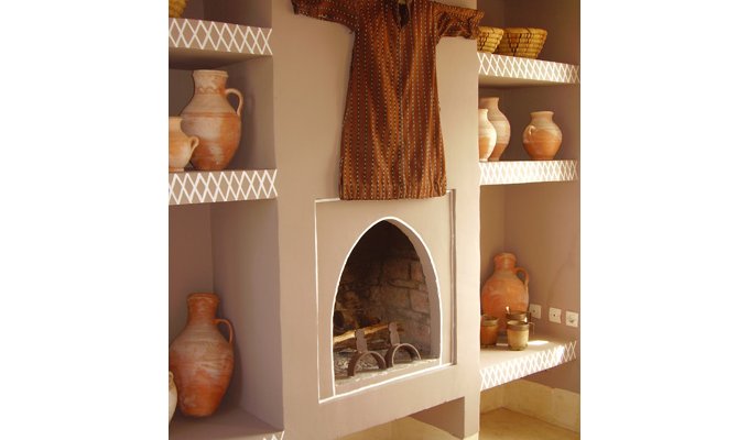  living room of luxury villa in Essaouira 