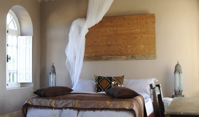 Room of luxury villa in Essaouira