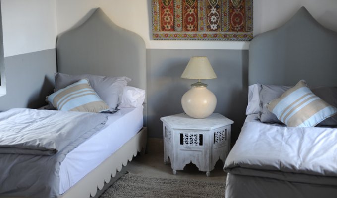 Room of luxury villa in Essaouira