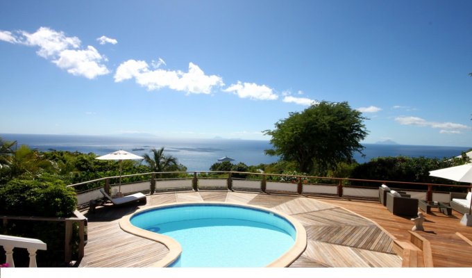 Seaview St Barts Luxury Villa Vacation Rentals with private pool - Colombier - FWI