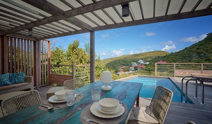 St Barth Villa Rental Flamands private Pool