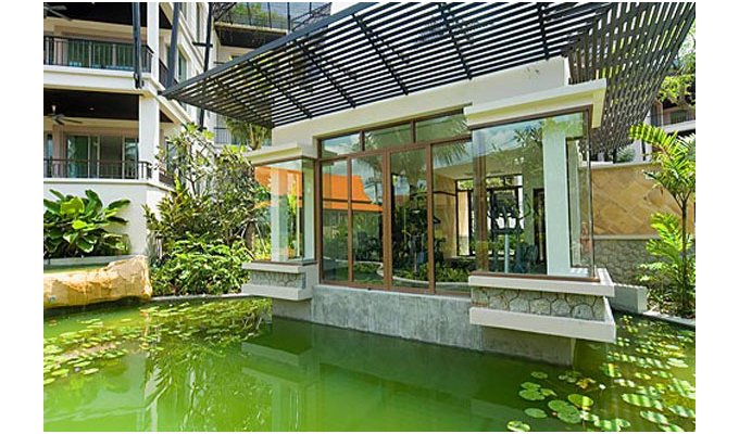 Luxury vacation rental three bedrooms serviced apartment, Kata Beach, Phuket, Thailand