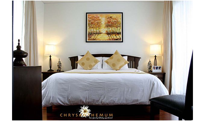 Luxury vacation rental three bedrooms serviced apartment, Kata Beach, Phuket, Thailand