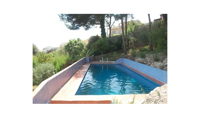 Villa to rent in Barcelona Sitges with panoramic views and swimmingpool