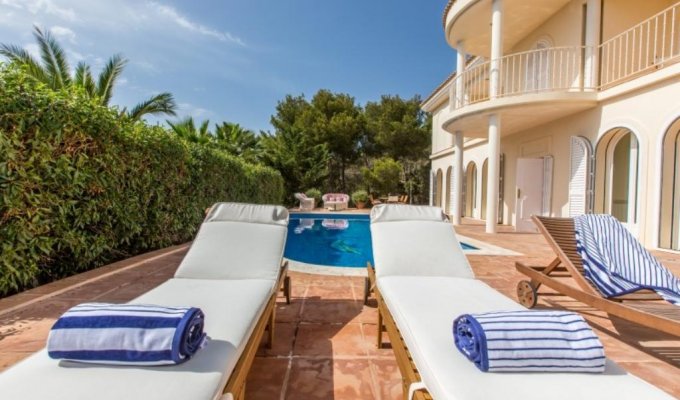 Villa to rent in Ibiza private pool - Cala Tarida (Balearic Islands)